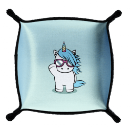 Piste de dés : Small Hello Unicorn montée