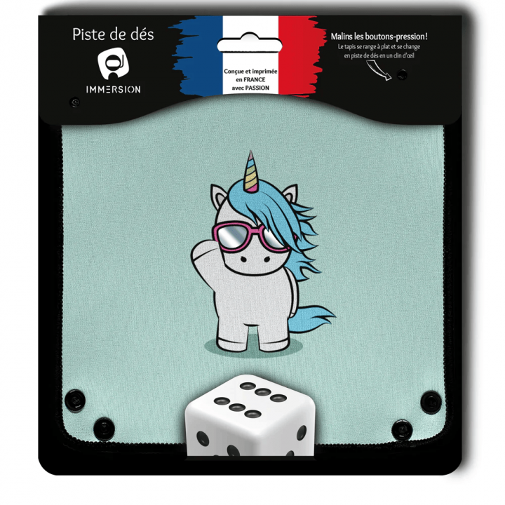 Piste de dés : Small Hello Unicorn