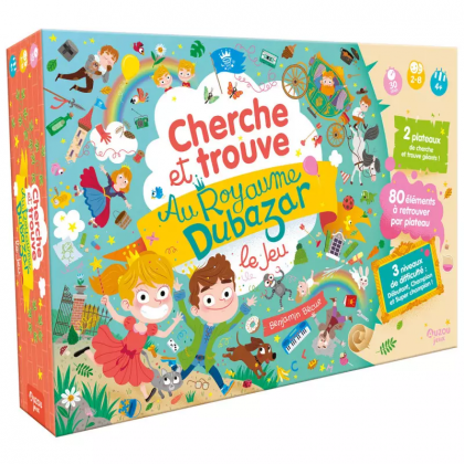 boite du jeu Cherche et Trouve Dubazar