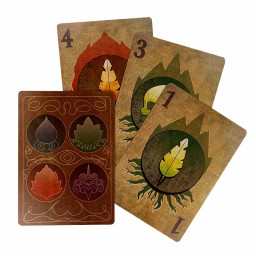 Exemple de cartes du jeu Antinomy