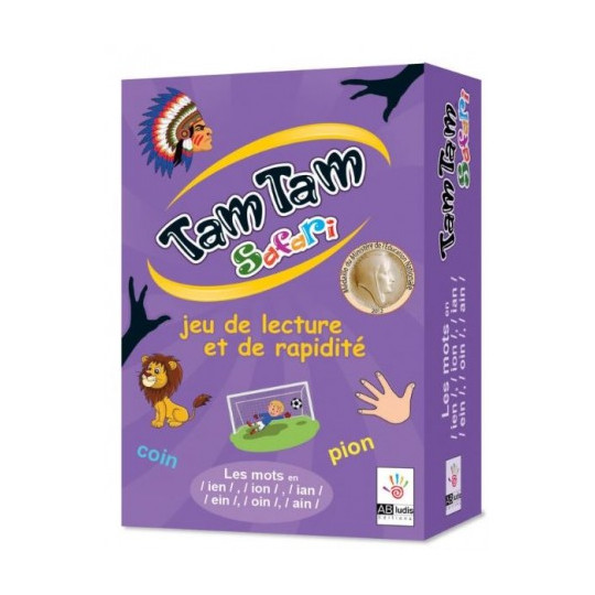 Boite du jeu Tam Tam Safari Les Trigraphes