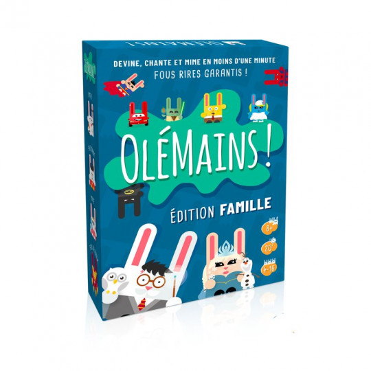Boîte du jeu Olémains Famille