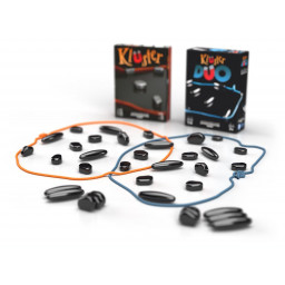 Boite et matériel des jeux kluster et kluster duo