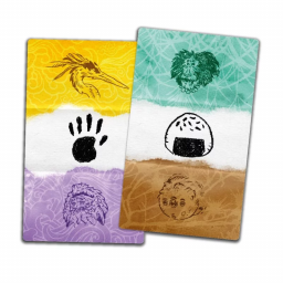 exemple de cartes du jeu Terre de Yokai