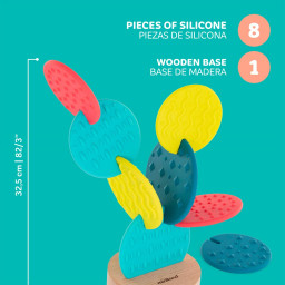 Dimensions du jeu Cactus Sensoriel