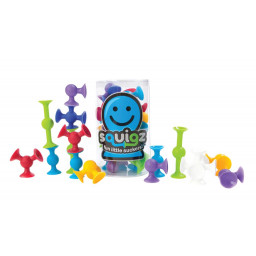 Boite et matériel du jeu Squigz