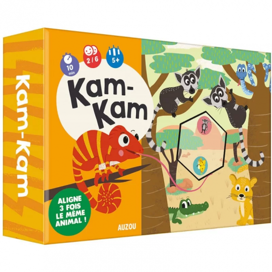 Boîte du jeu Kam Kam - Auzou
