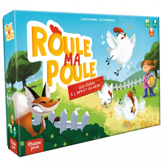 boite du jeu Roule ma Poule