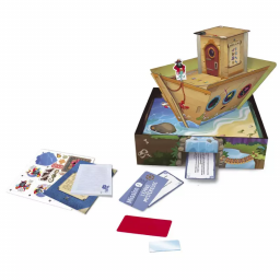 Boite de jeu ouverte de l'Escape Game Bill le Terrible !