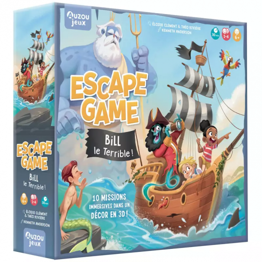 Boite du jeu Escape Game Bill le Terrible !