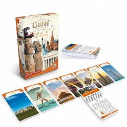 Boite et Cartes du jeu Chroni Merveilles du Monde