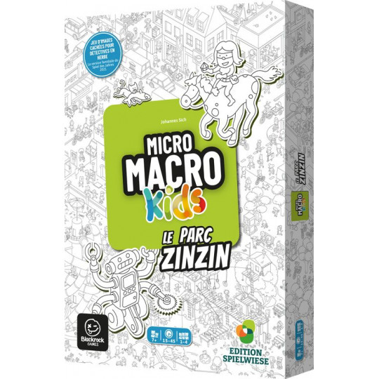 boite du jeu Micro Macro kids le Parc Zinzin
