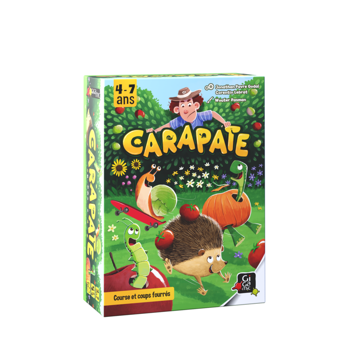 Boite du jeu Carapate