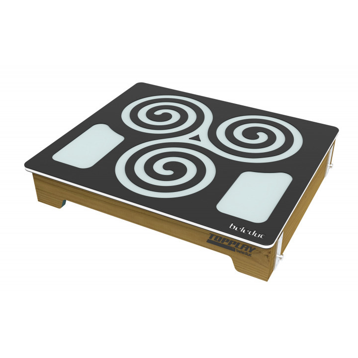 Table d'activité mandala escargot Top Trike