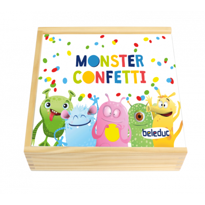 Boîte du jeu Monster Confetti Beleduc