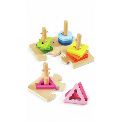 Puzzle à boutons créatif Hape