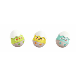 Set de 3 Hochets Poussins Hape