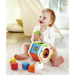 Utilisation Trieur de Formes en Bois Hape