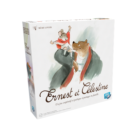Boîte du jeu Ernest et Célestine Asmodée