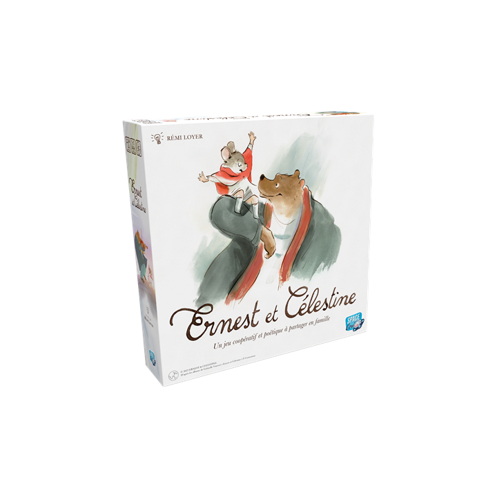 Boîte du jeu Ernest et Célestine Asmodée