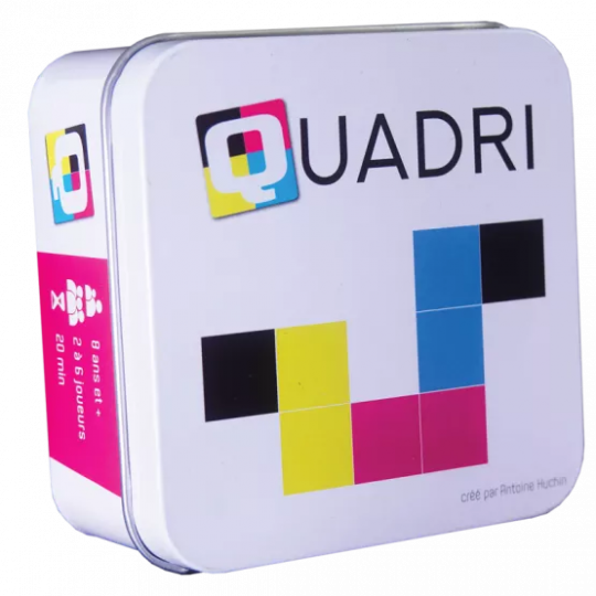 Boîte du jeu Quadri PixieGames