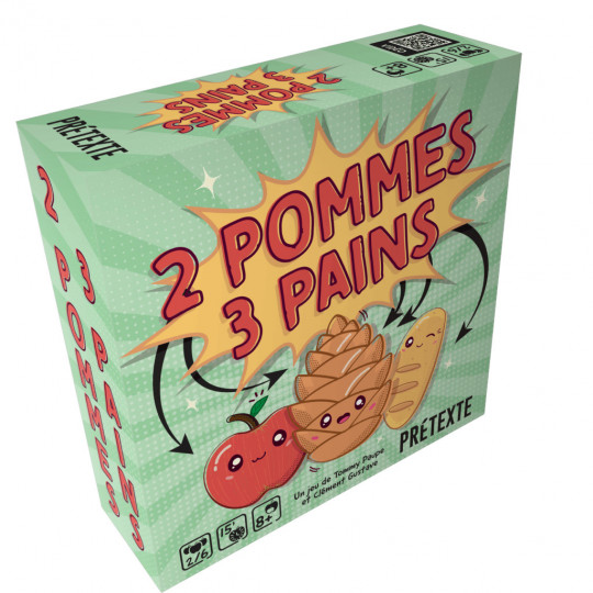 boite du jeu 2 Pommes 3 Pains
