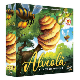 Boite du jeu Alvéola : la cité des Abeilles Boite du jeu Alvéola : la cité des Abeilles
