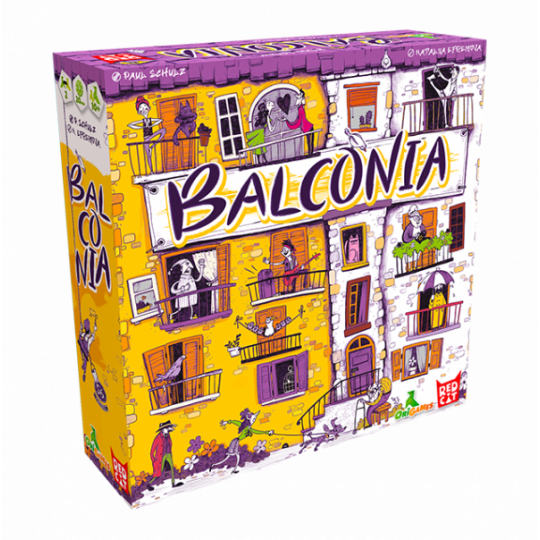 boite du jeu Balconia
