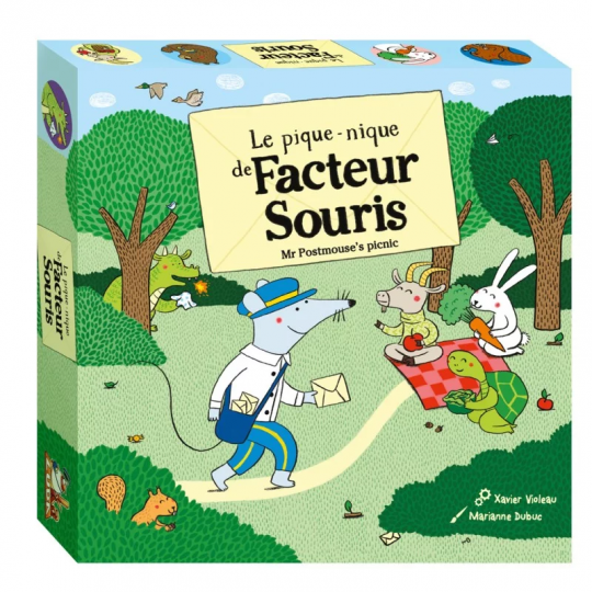 Boite du jeu Le Pique Nique du Facteur Souris