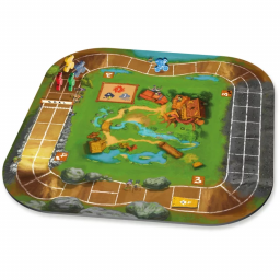 plateau du jeu Flamme Rouge BMX