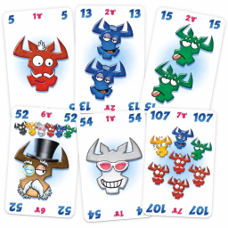 Exemple de cartes du jeu Le Baron
