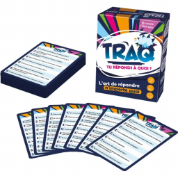 Matériel du jeu Traq - Tu réponds à quoi ?
