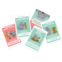 Exemple de cartes du jeu Branle Bas de Wombat Exemple de cartes du jeu Branle Bas de Wombat
