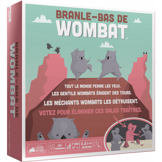Boite du jeu Branle Bas de Wombat