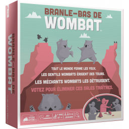 Boite du jeu Branle Bas de Wombat Boite du jeu Branle Bas de Wombat