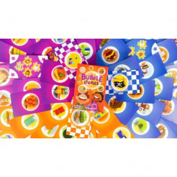 Boite et cartes du jeu Bubble Stories