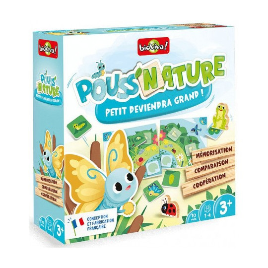 Boîte du jeu Pouss Nature Bioviva