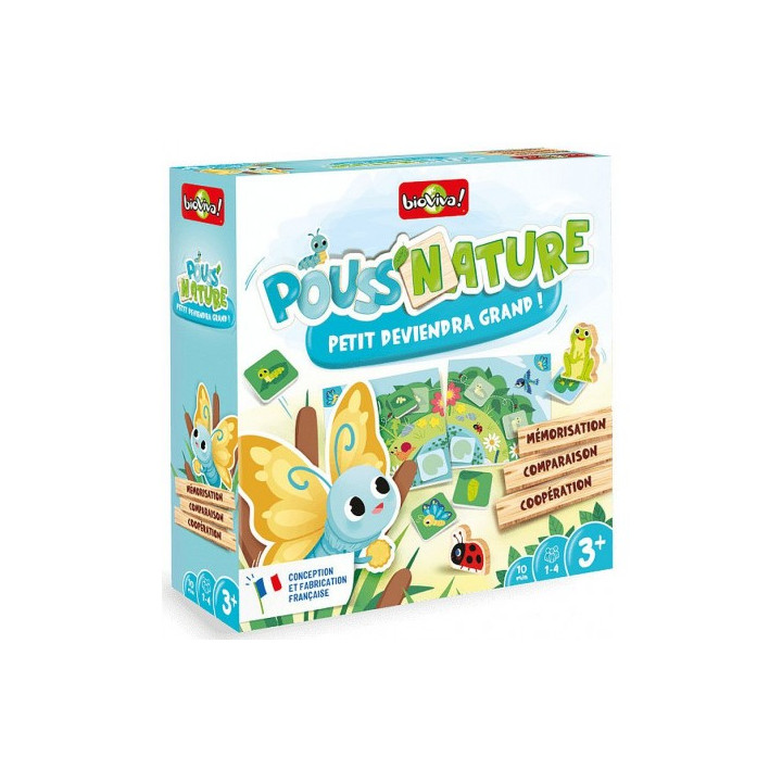 Boîte du jeu Pouss Nature Bioviva