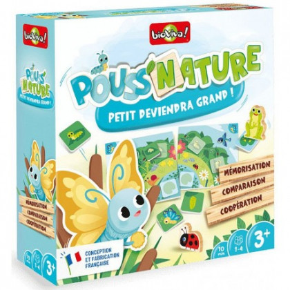 Boîte du jeu Pouss Nature Bioviva