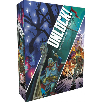 Boîte du jeu Unlock ! Supernatural Adventures