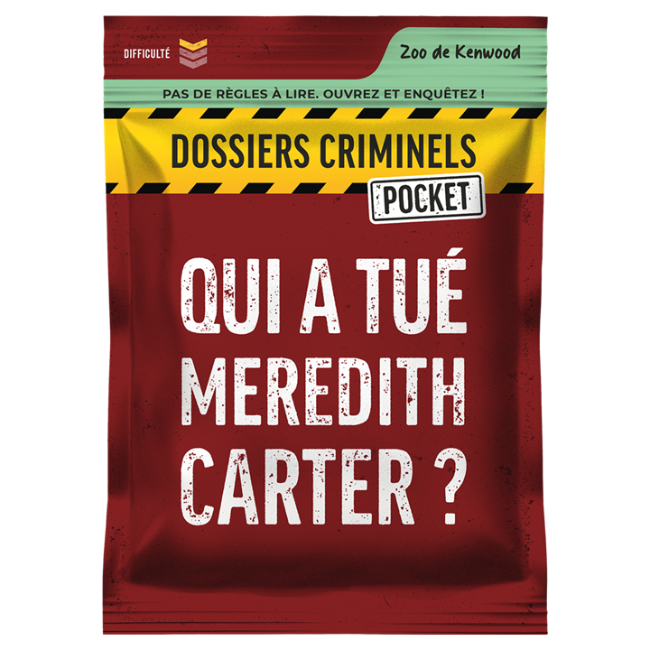 Boîte du jeu Dossiers Criminels Pocket - Platonia Games