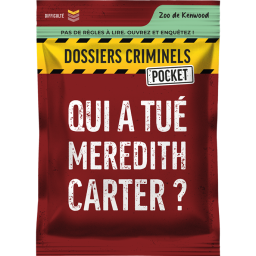 Boîte du jeu Dossiers Criminels Pocket - Platonia Games