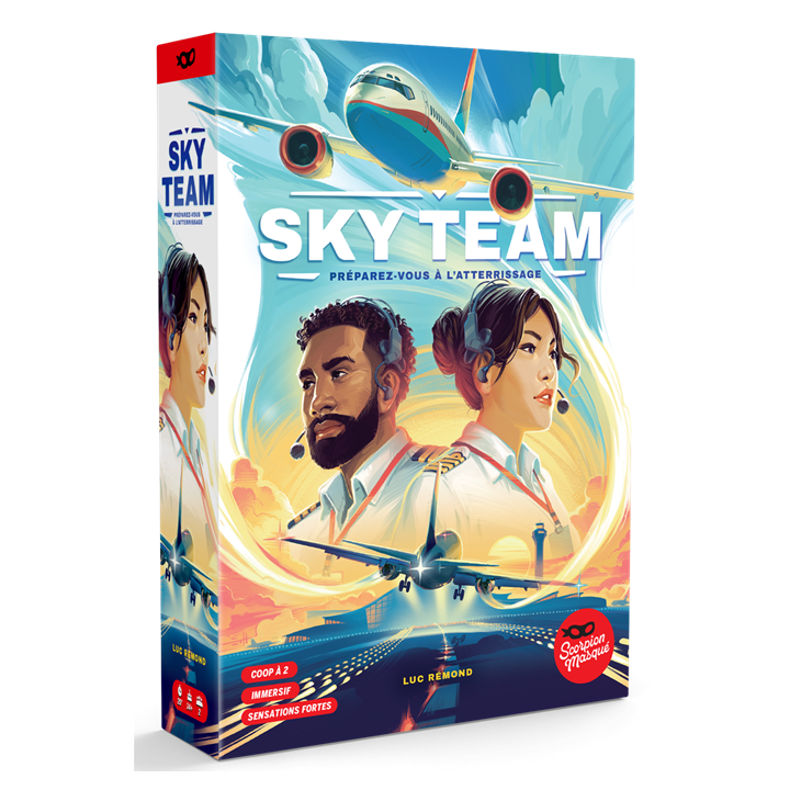Boîte du jeu Sky Team - Scorpion Masqué