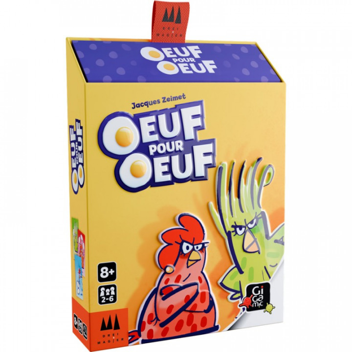 Boîte du jeu Œuf pour Œuf Gigamic