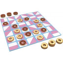 Exemple de partie en cours du jeu Donuts