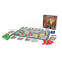 partie en cours du jeu Les Aventuriers du Rail Paris