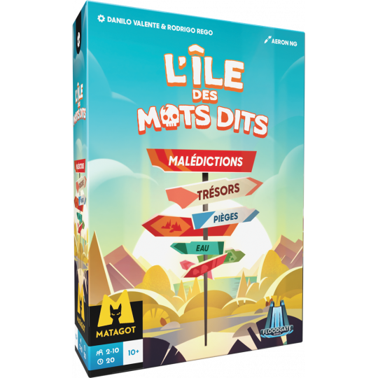 Boite du jeu L'ile des Mots Dits