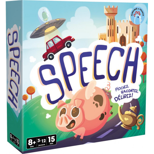 Boite du jeu Speech