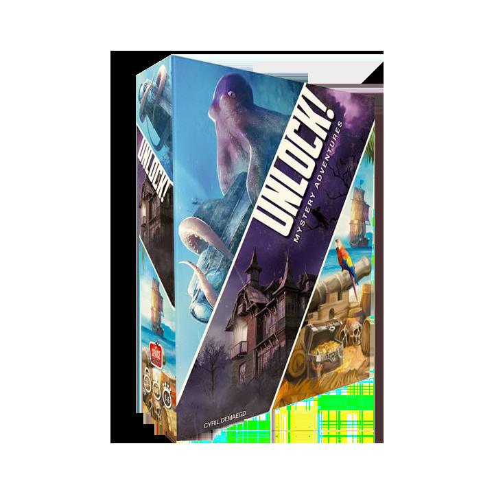 Boite du jeu Unlock Mystery Adventures