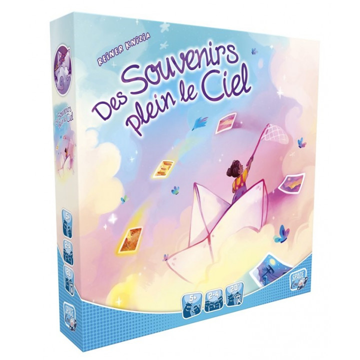 Boite du jeu Des souvenirs plein le Ciel